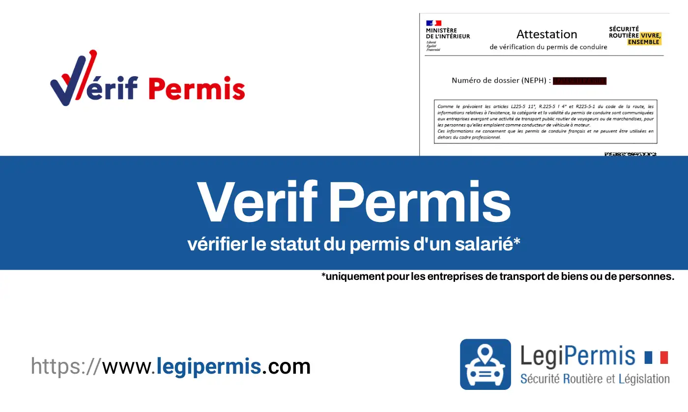 Verif Permis : Vérifier la situation d’un salarié