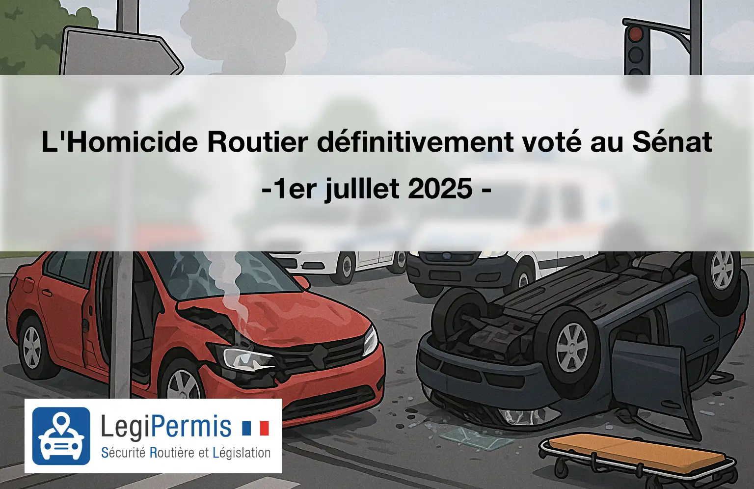 L’homicide routier voté au Sénat : ça change la peine ?