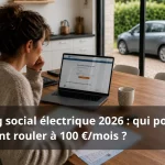 Leasing social électrique 2026 : conditions, vrai coût et ancienne voiture