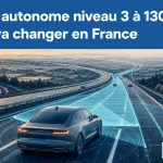 Voiture autonome niveau 3 à 130 km/h : ce qui va changer en France