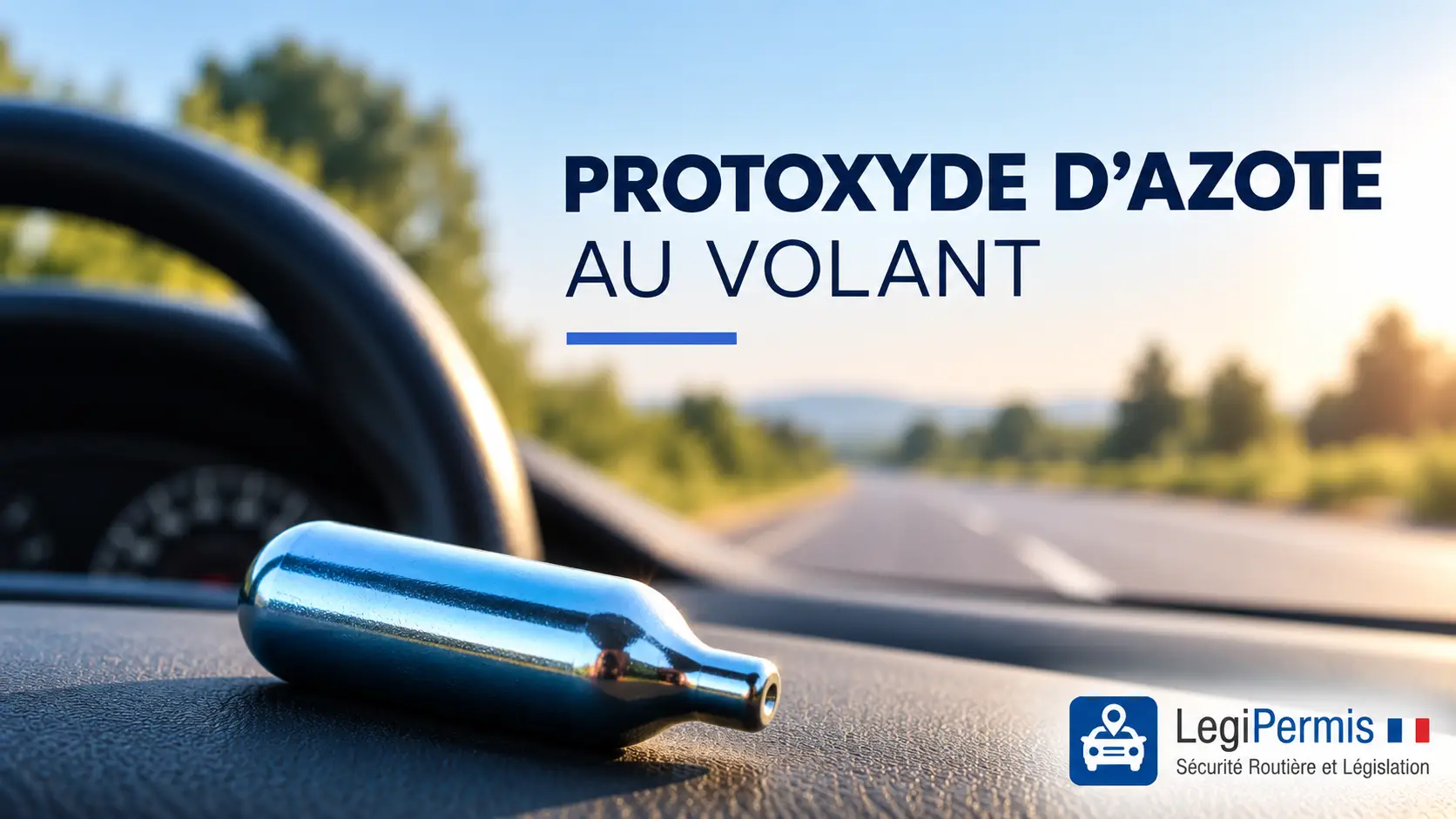 Protoxyde d'azote, bientôt le dépistage dans l'air avec amende et retrait de points ?