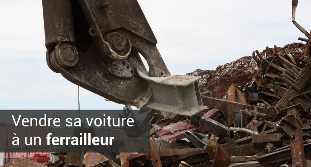 vendre sa voiture à un ferrailleur