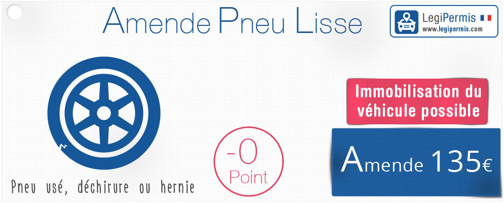 Pneu lisse amende