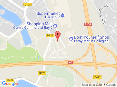 Plan Google Stage recuperation de points à Torcy proche de Pontault-Combault