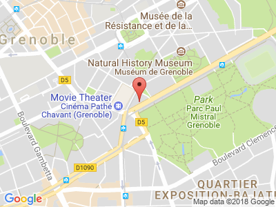 Plan Google Stage recuperation de points à Grenoble proche de Briançon