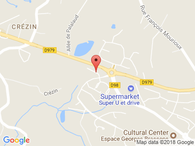 Plan Google Stage recuperation de points à Feytiat proche de Limoges