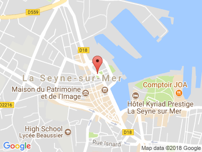 Plan Google Stage recuperation de points à La Seyne-sur-Mer proche de Ollioules