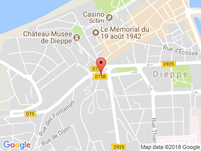 Plan Google Stage recuperation de points à Dieppe