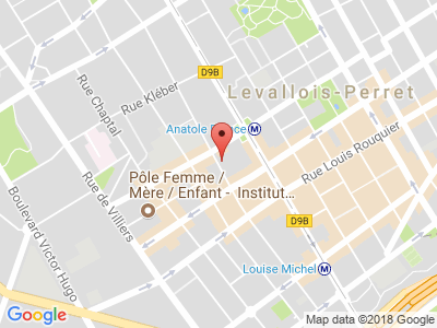 Plan Google Stage recuperation de points à Levallois-Perret proche de Courbevoie