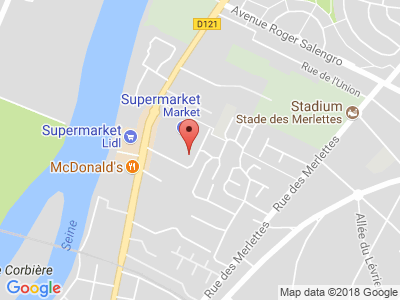 Plan Google Stage recuperation de points à Montesson proche de Saint-Germain-en-Laye