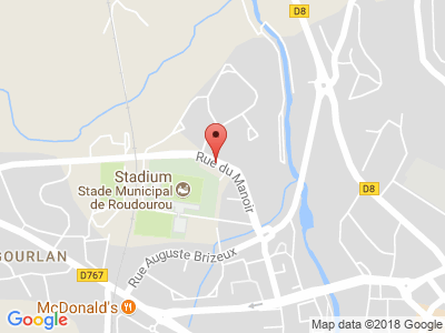 Plan Google Stage recuperation de points à Guingamp proche de Pleumeur-Bodou