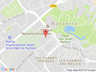 Plan Google Stage recuperation de points à Nanterre proche de Montesson