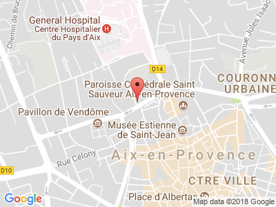 Plan Google Stage recuperation de points à Aix-en-Provence proche de Pertuis