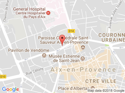 Plan Google Stage recuperation de points à Aix-en-Provence proche de Éguilles