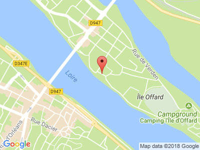 Plan Google Stage recuperation de points à Saumur proche de Lys-Haut-Layon