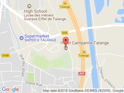 Plan Google Stage recuperation de points à Talange proche de Amnéville