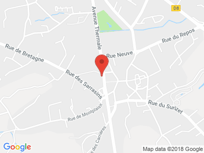 Plan Google Stage recuperation de points à Montbrison proche de Saint-Étienne