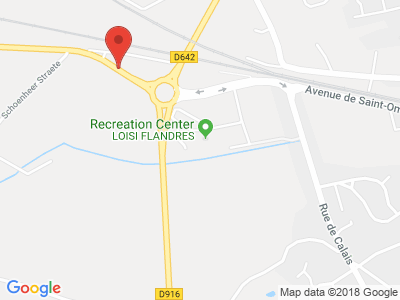 Plan Google Stage recuperation de points à Hazebrouck proche de Armbouts-Cappel