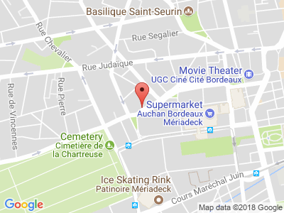 Plan Google Stage recuperation de points à Bordeaux