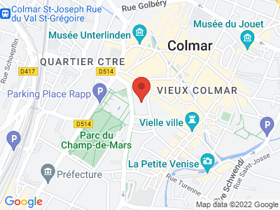 Plan Google Stage recuperation de points à Colmar