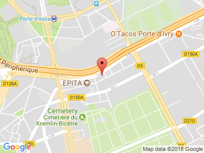 Plan Google Stage recuperation de points à Le Kremlin-Bicêtre proche de Ivry-sur-Seine