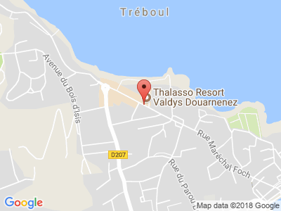 Plan Google Stage recuperation de points à Douarnenez proche de Châteaulin