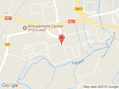 Plan Google Stage recuperation de points à Tarbes proche de Lourdes