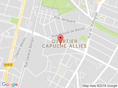 Plan Google Stage recuperation de points à Grenoble proche de Moirans