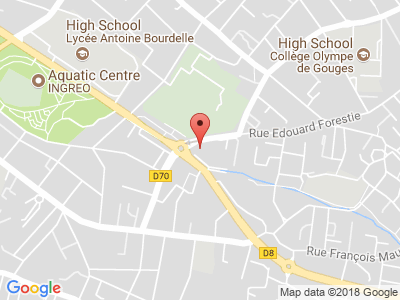 Plan Google Stage recuperation de points à Montauban proche de Nègrepelisse