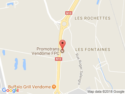 Plan Google Stage recuperation de points à Saint-Ouen proche de Vendôme