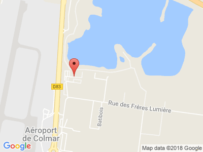 Plan Google Stage recuperation de points à Colmar proche de Saint-Dié-des-Vosges
