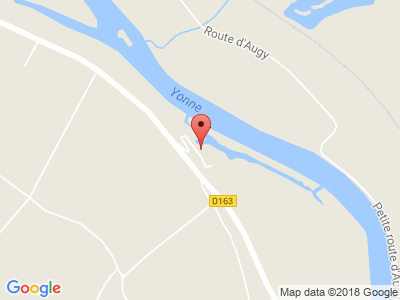 Plan Google Stage recuperation de points à Auxerre proche de Monéteau