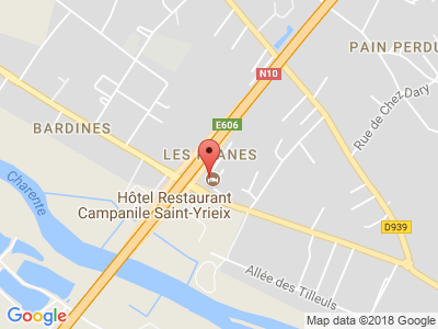 Plan Google Stage recuperation de points à Saint-Yrieix-sur-Charente proche de Angoulême