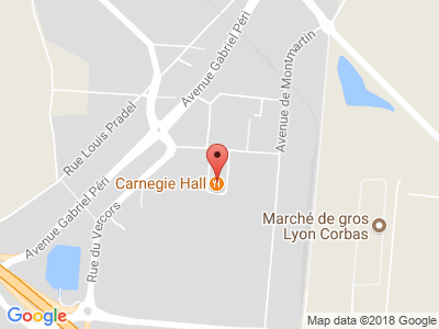 Plan Google Stage recuperation de points à Corbas proche de Saint-Fons