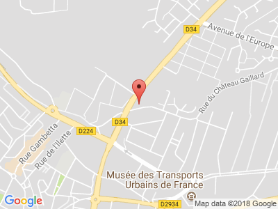 Plan Google Stage recuperation de points à Chelles proche de Gagny
