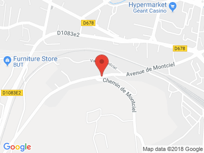 Plan Google Stage recuperation de points à Lons-le-Saunier