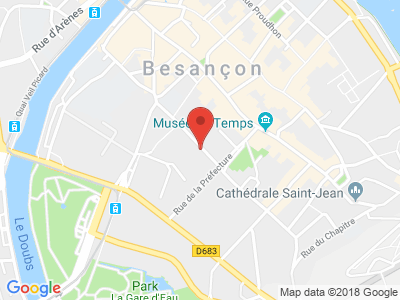 Plan Google Stage recuperation de points à Besançon