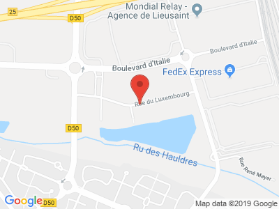 Plan Google Stage recuperation de points à Lieusaint proche de Savigny-le-Temple