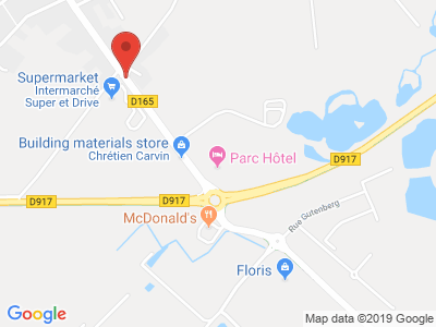 Plan Google Stage recuperation de points à Carvin proche de Hénin-Beaumont
