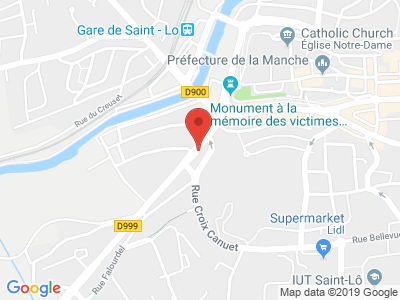 Plan Google Stage recuperation de points à Saint-Lô