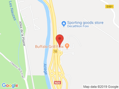 Plan Google Stage recuperation de points à Foix