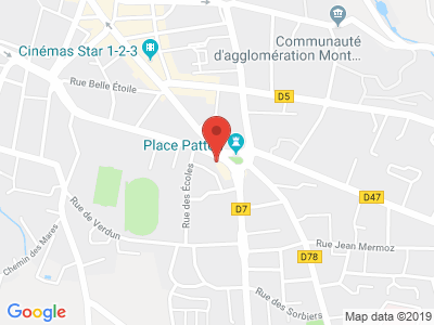 Plan Google Stage recuperation de points à Avranches proche de Isigny-le-Buat