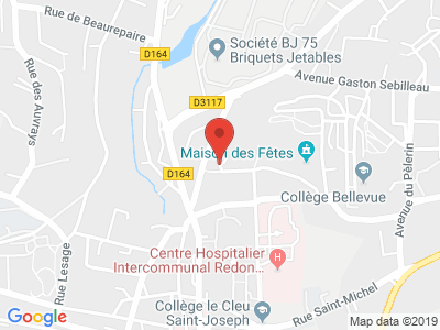 Plan Google Stage recuperation de points à Redon proche de Ploërmel