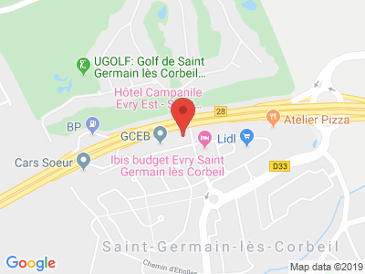 Plan Google Stage recuperation de points à Saint-Germain-lès-Corbeil proche de Corbeil-Essonnes