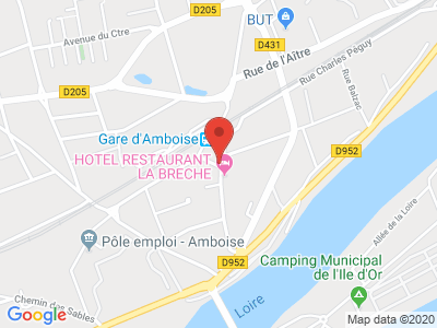 Plan Google Stage recuperation de points à Amboise
