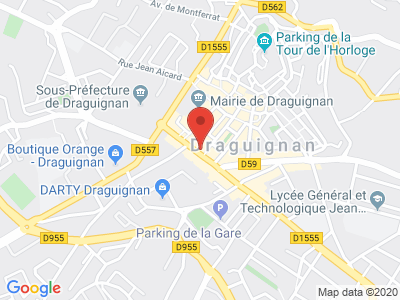 Plan Google Stage recuperation de points à Draguignan