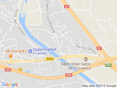 Plan Google Stage recuperation de points à Salon-de-Provence proche de Istres