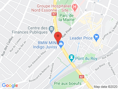 Plan Google Stage recuperation de points à Juvisy-sur-Orge proche de Viry-Châtillon