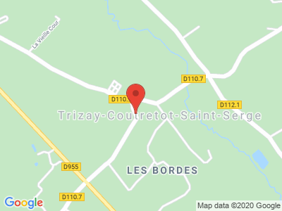 Plan Google Stage recuperation de points à Trizay-Coutretot-Saint-Serge proche de Avranches