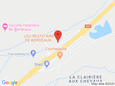 Plan Google Stage recuperation de points à Cestas proche de Andernos-les-Bains